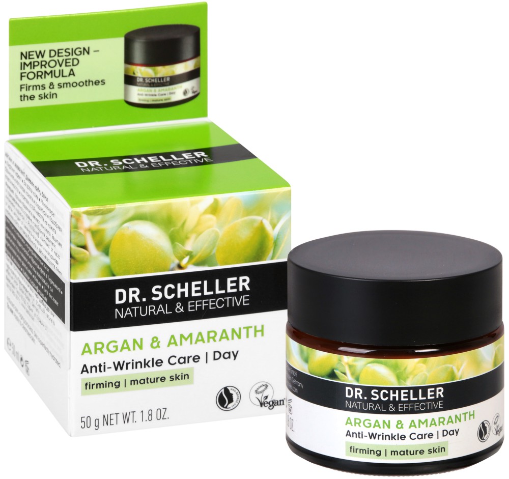 Dr. Scheller Anti-Wrinkle Care, Day, Argan Oil & Amaranth, 1.8 oz
