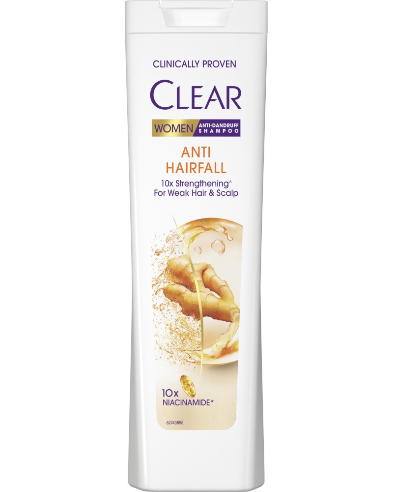 Clear Anti-Dandruff Anti Hairfall Shampoo -        - 