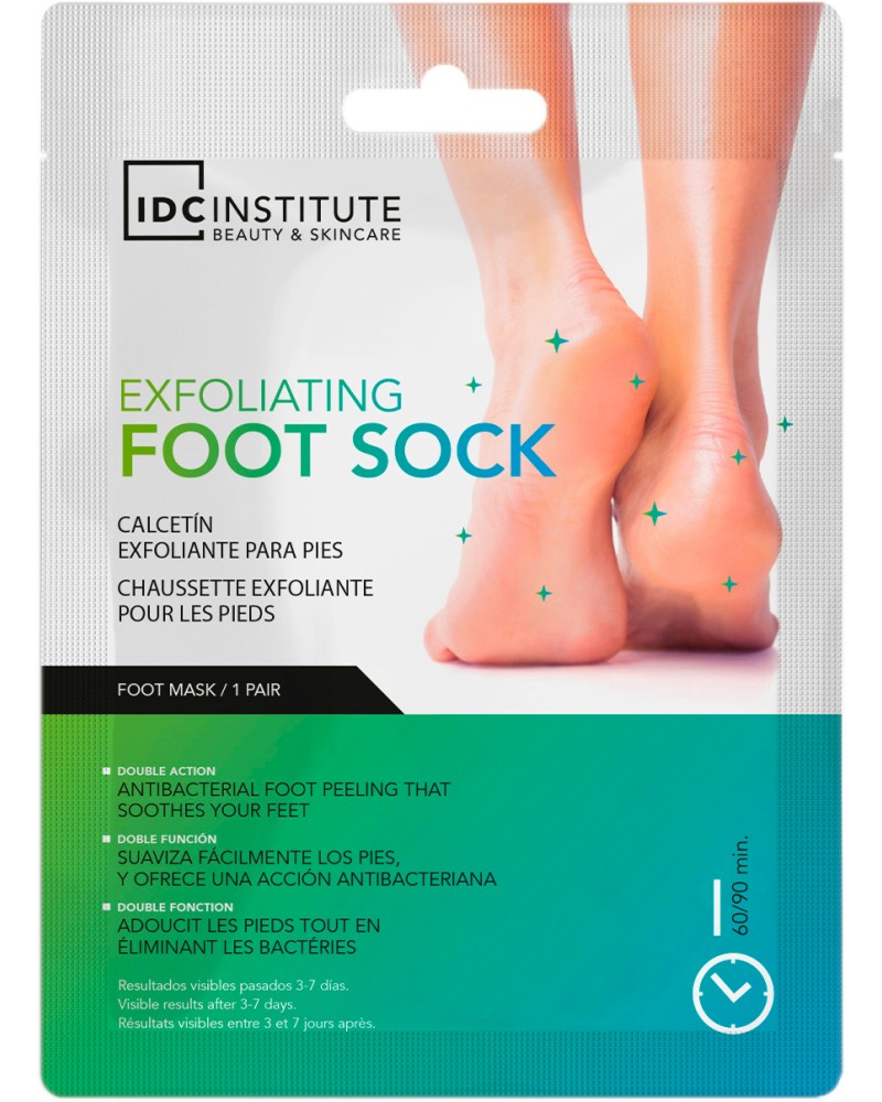 IDC Institute Exfoliating Foot Sock -     - 