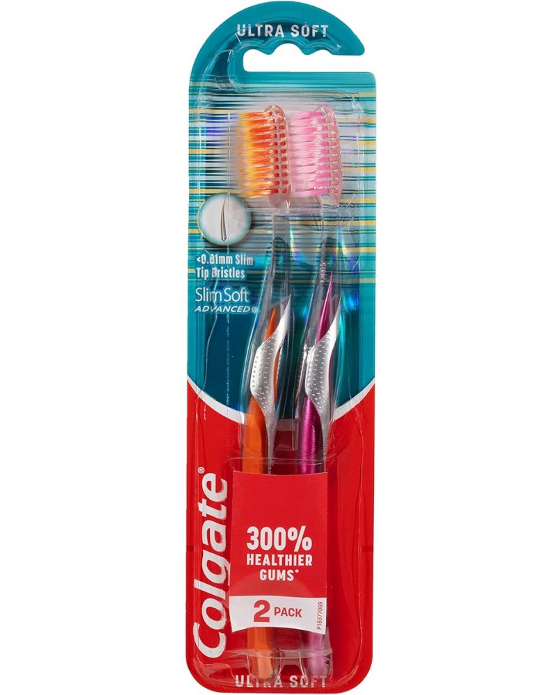 Colgate Slim Soft Advanced Toothbrush - 2         - 