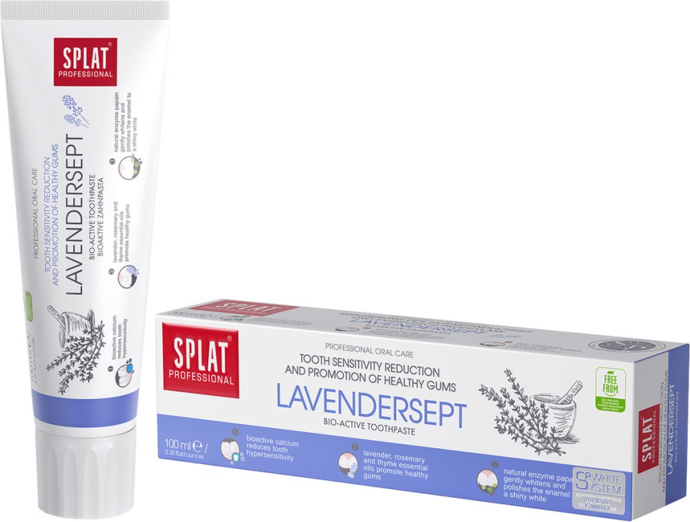 Splat Professional Lavandasept Toothpaste -       Professional -   