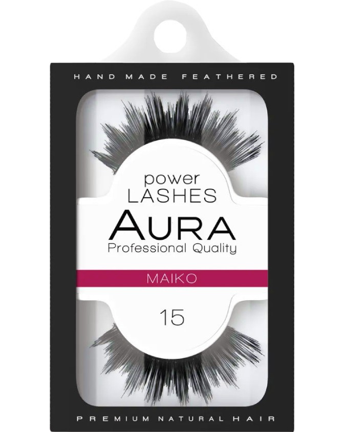 Aura Power Lashes Maiko 15 -       Power Lashes - 