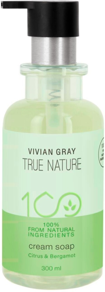 Vivian Gray Citrus & Bergamot Cream Soap -         True Nature - 