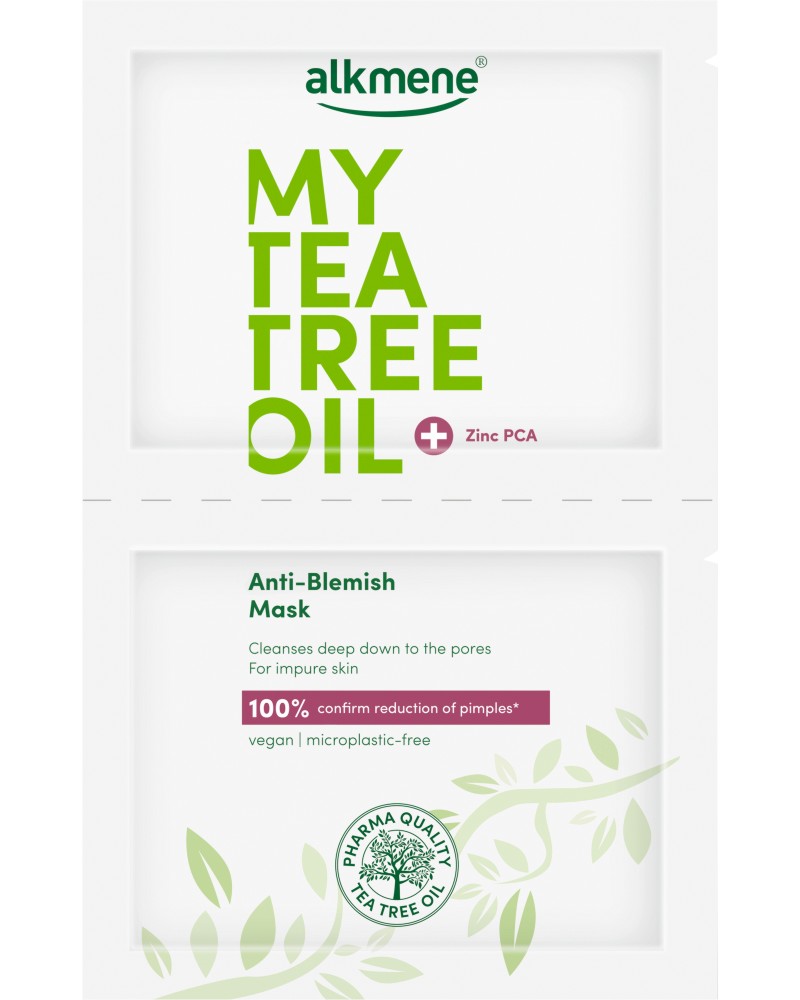 Alkmene My Tea Tree Oil Anti-Blemish Mask -         My Tea Tree Oil - 