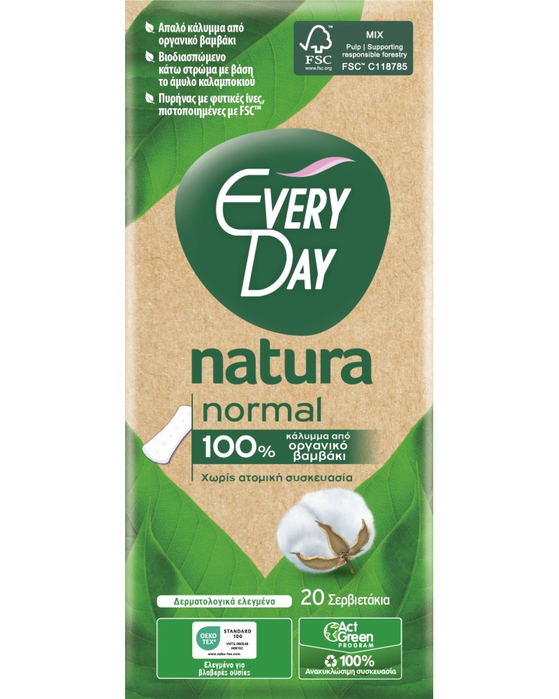 EveryDay Natura Normal - 20  60      -  