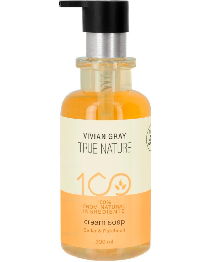 Vivian Gray Cedar & Patchouli Soap -         True Nature - 