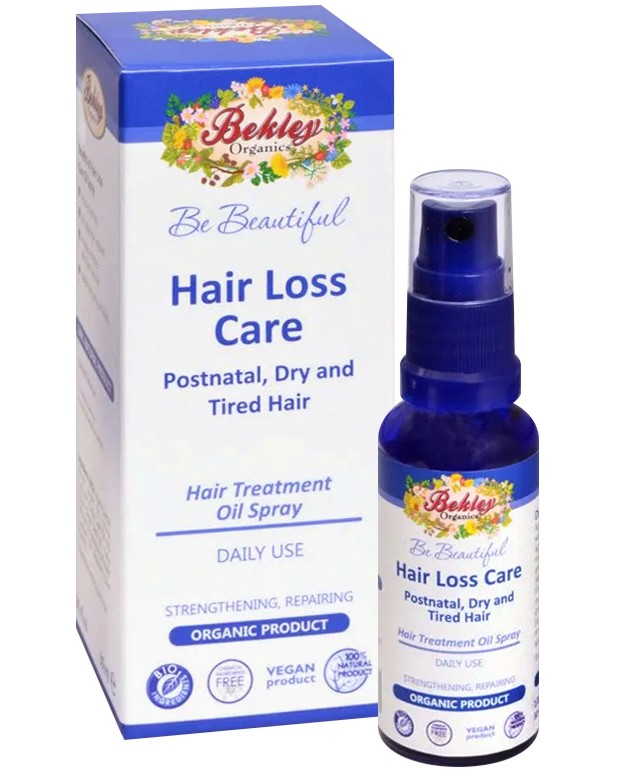 Bekley Organics Be Beautiful Hair Loss Care Hair Treatment Oil Spray -       - 