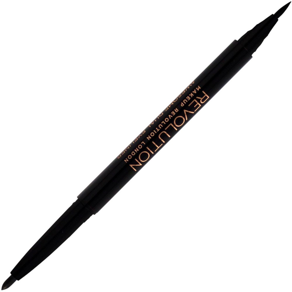 Makeup Revolution Felt & Kohl Dual Eyeliner -    -  