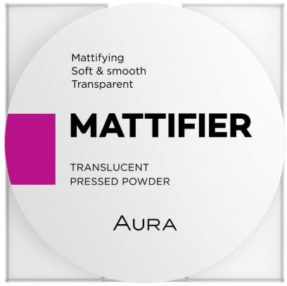 Aura Mattifier Translucent Pressed Powder -        - 