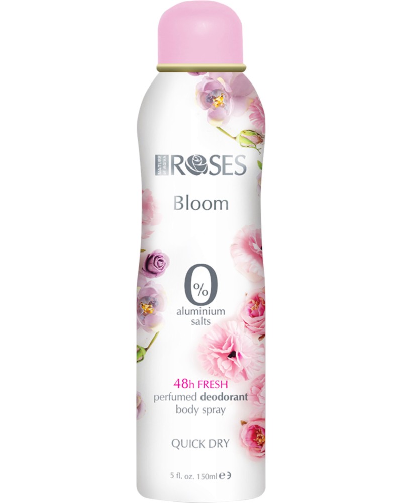 Nature of Agiva Roses Bloom Spray Deodorant -       Roses - 