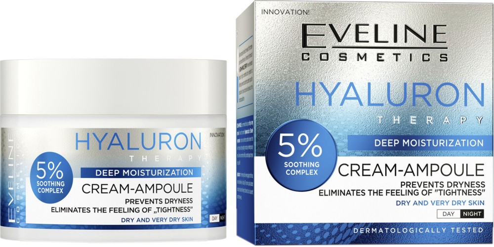 Eveline Hyaluron Therapy Cream-Ampoule -        - 