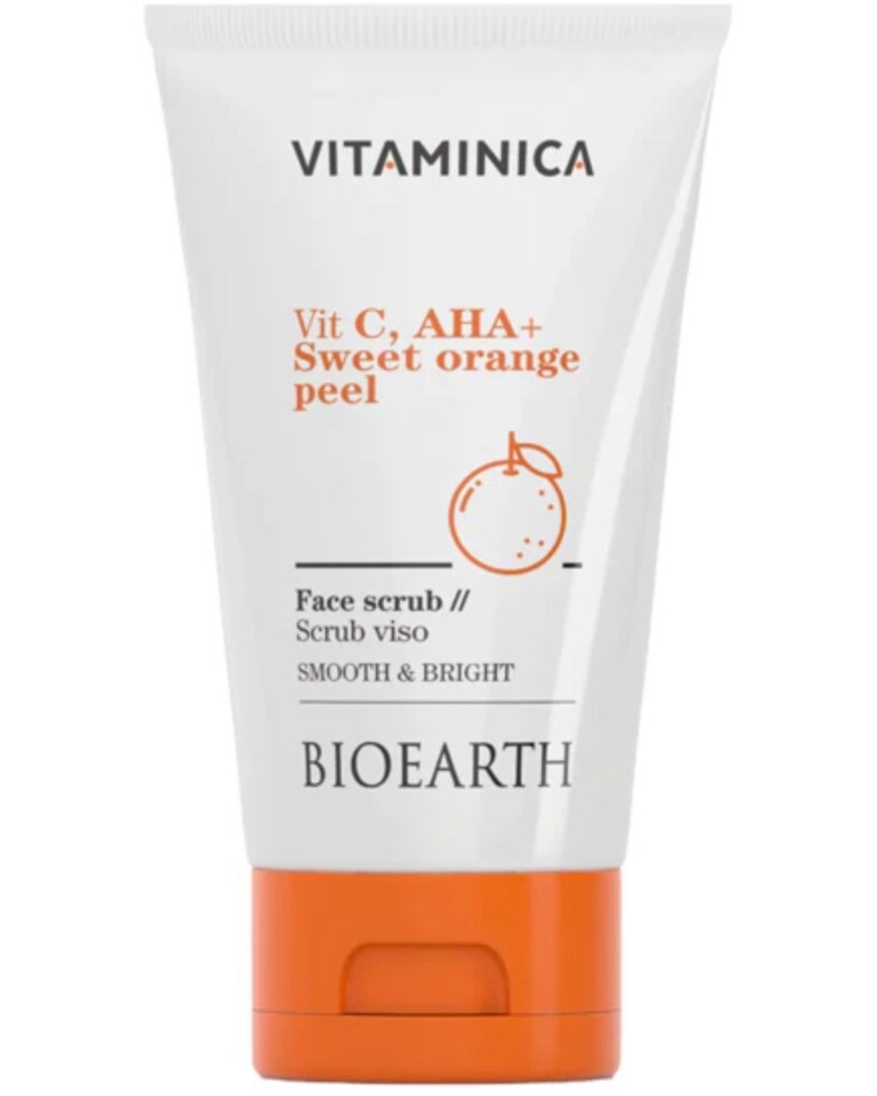 Bioearth Vitaminica Smooth & Bright Face Scrub -      Vitaminica - 
