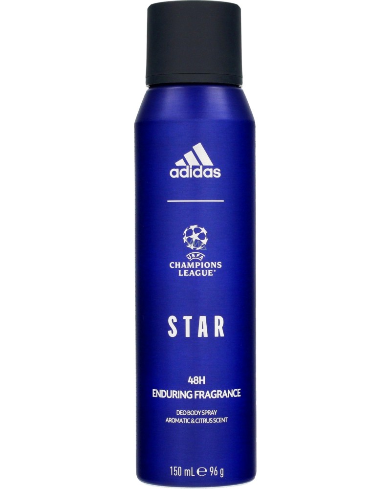 Adidas Men Champions League Star Body Spray -      Champions League - 