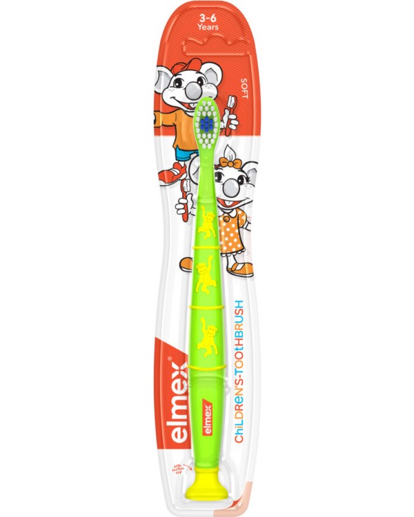 Elmex Children's Toothbrush Soft -        3  6  - 