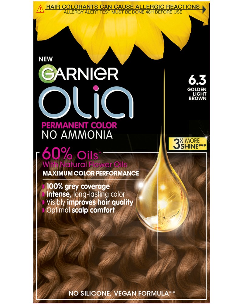 Garnier Olia Permanent Hair Color -     - 