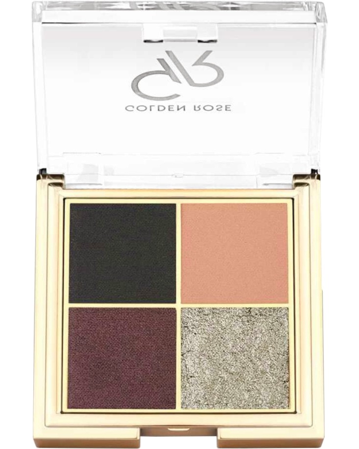 Golden Rose Quattro Eyeshadow Palette -      4  - 