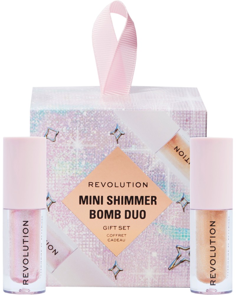 Makeup Revolution Mini Shimmer Bomb Lip Duo -      - 