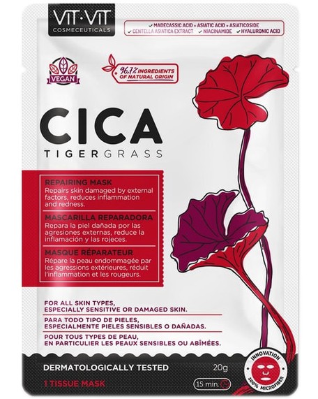 Diet Esthetic Cica Tigergrass Repairing Mask -         - 