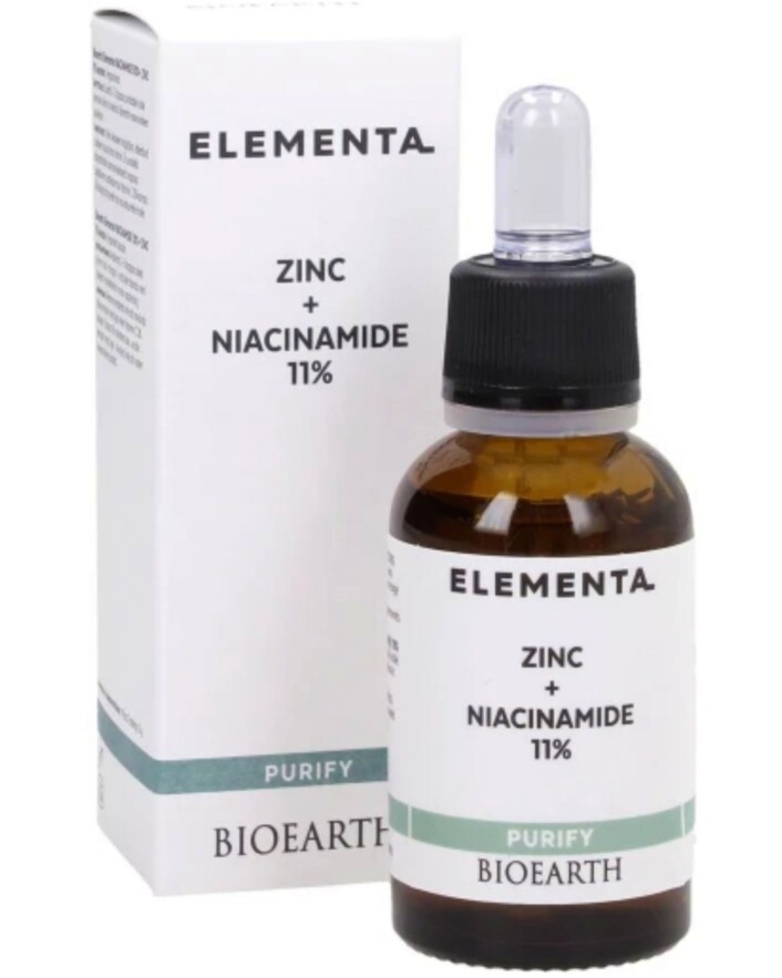 Bioearth Elementa Zinc & Niacinamide 11% -       Elementa - 