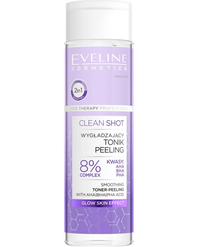 Eveline Face Therapy Professional Clean Shot Peeling Toner -      - 