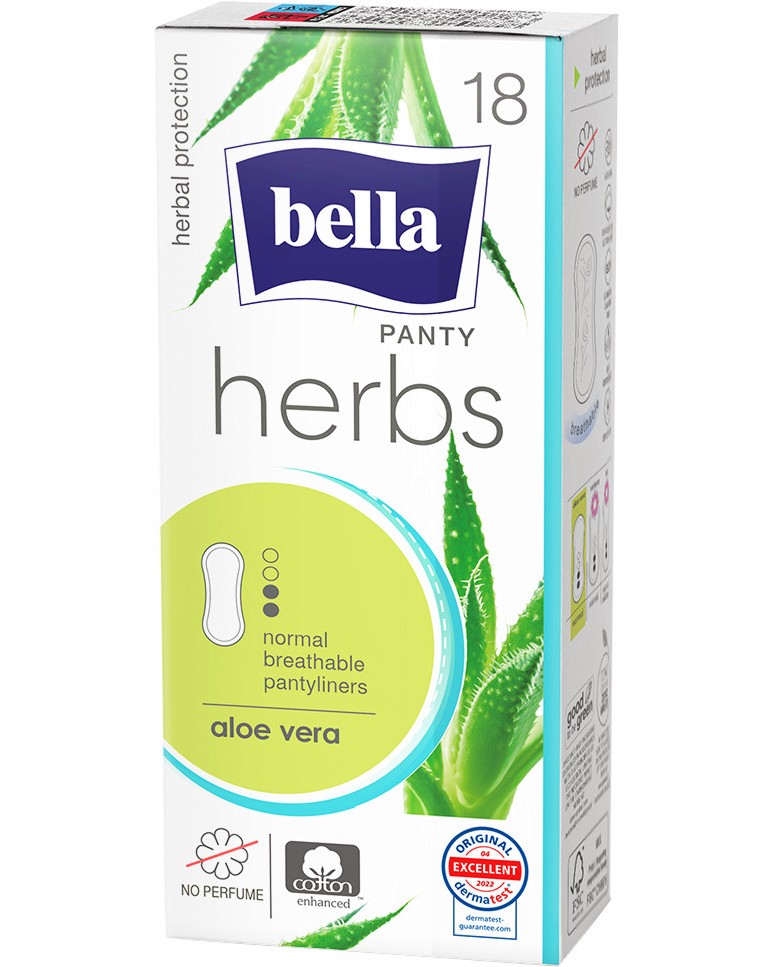 Bella Herbs Panty Aloe Vera - 18    -  