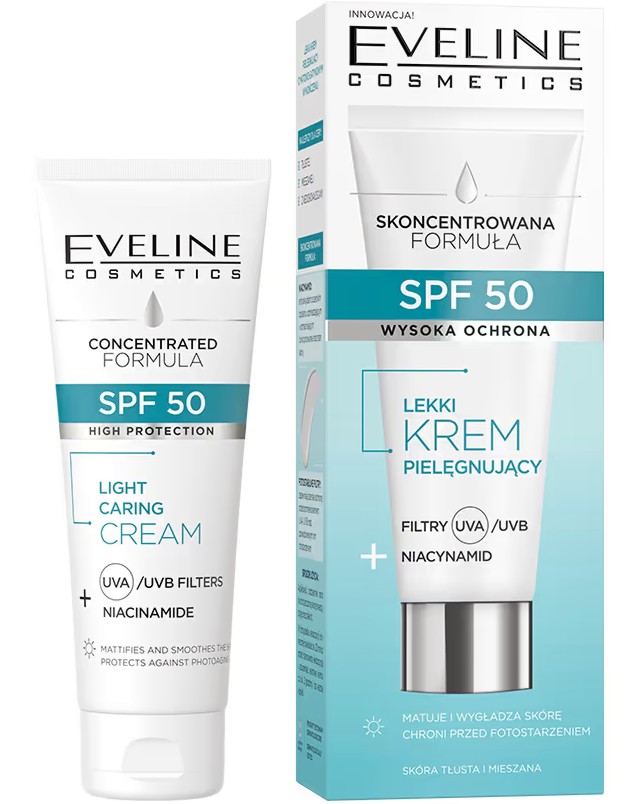 Eveline Nourishing Cream SPF 50 -        - 