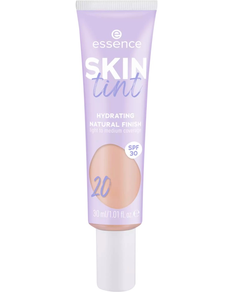 Essence Skin Tint Hydrating Natural Finish SPF 30 -      - 