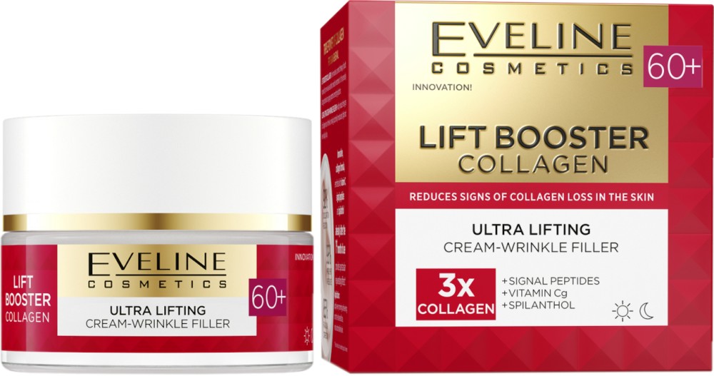 Eveline Lift Booster Collagen Cream 60+ -        - 