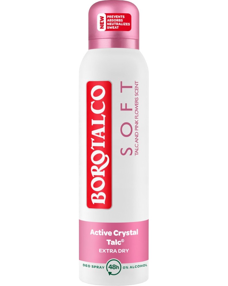 Borotalco Soft Deo Spray -   - 