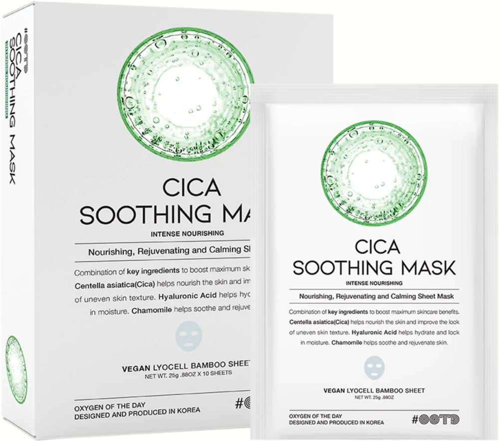 OOTD Cica Soothing Mask -         - 