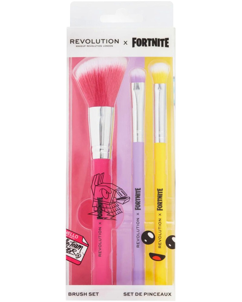 Makeup Revolution X Fortnite Brush Set - 2        - 