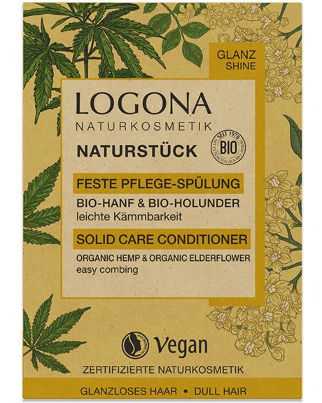 Logona Organic Hemp & Organic Elderflower Conditioner -           - 