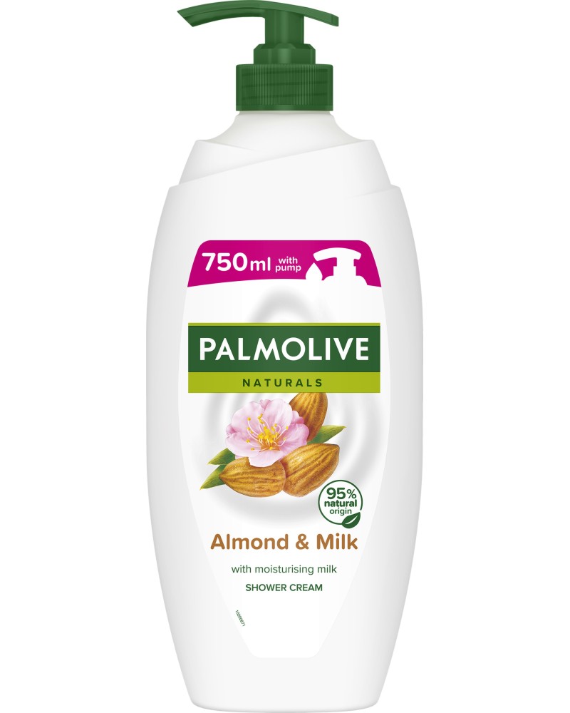 Palmolive Naturals Almond & Milk Shower Cream  -           Naturals -  