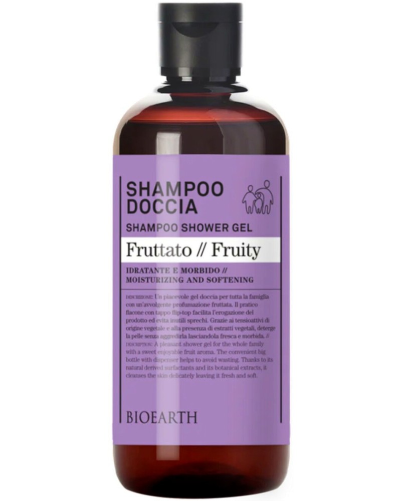 Bioearth Fruity Shampoo & Shower Gel 2 in 1 -     2  1 - 