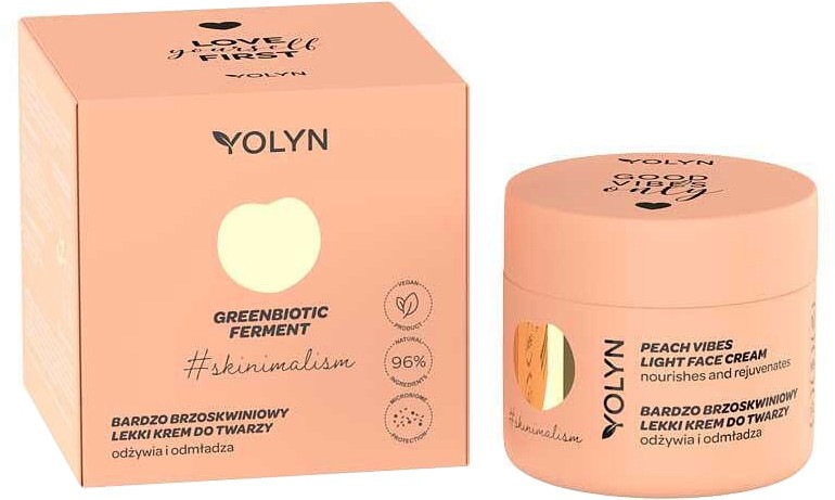 Yolyn Peach Vibes Face Cream -           Peach Vibes - 