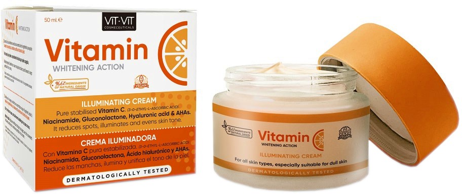 Diet Esthetic Whitening Action Vitamin C Cream -       C - 