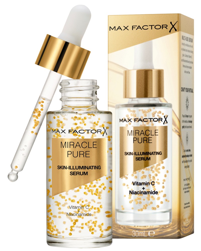 Max Factor Miracle Pure Skin-Illuminating Serum -       C   - 