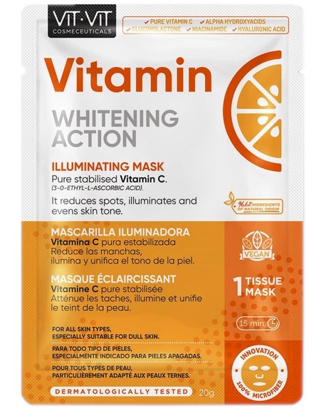 Diet Esthetic Whitening Action Vitamin C Mask -        C - 