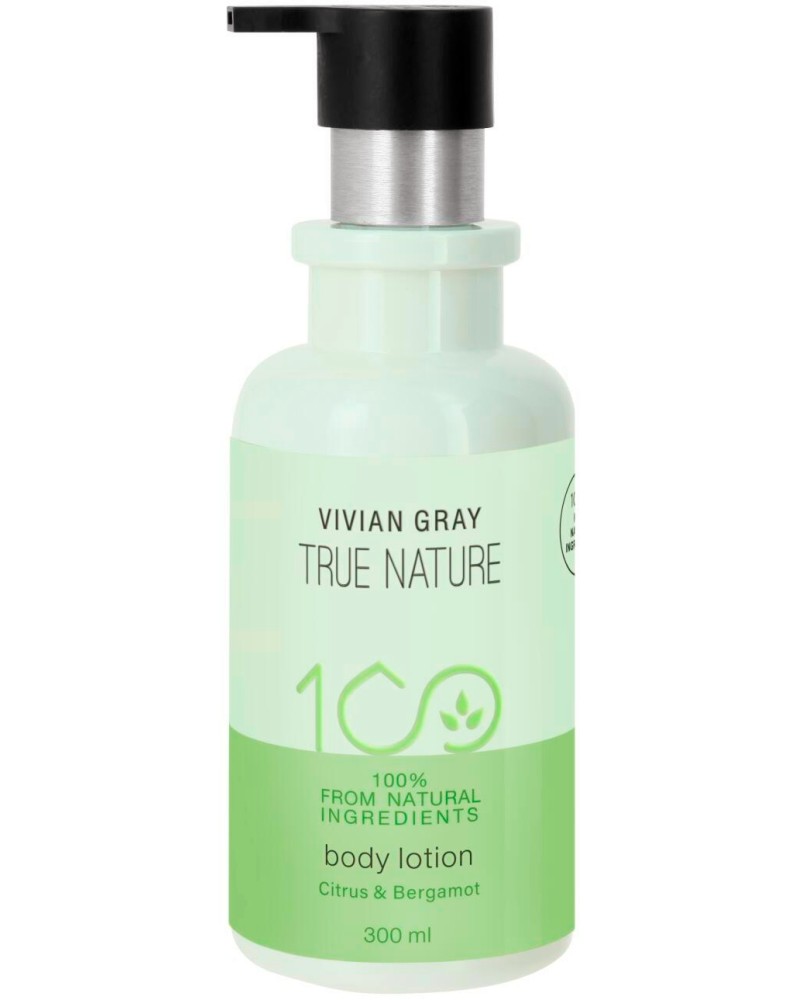 Vivian Gray Citrus & Bergamot Body Lotion -          True Nature - 