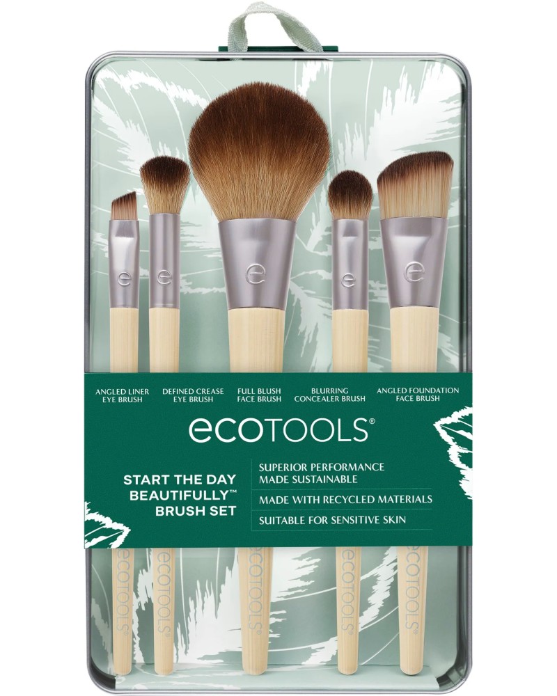 EcoTools Start The Day Beautifully Brush Set -   5    - 