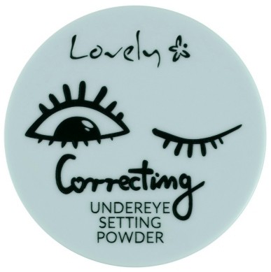 Lovely Correcting Undereye Setting Powder -       - 