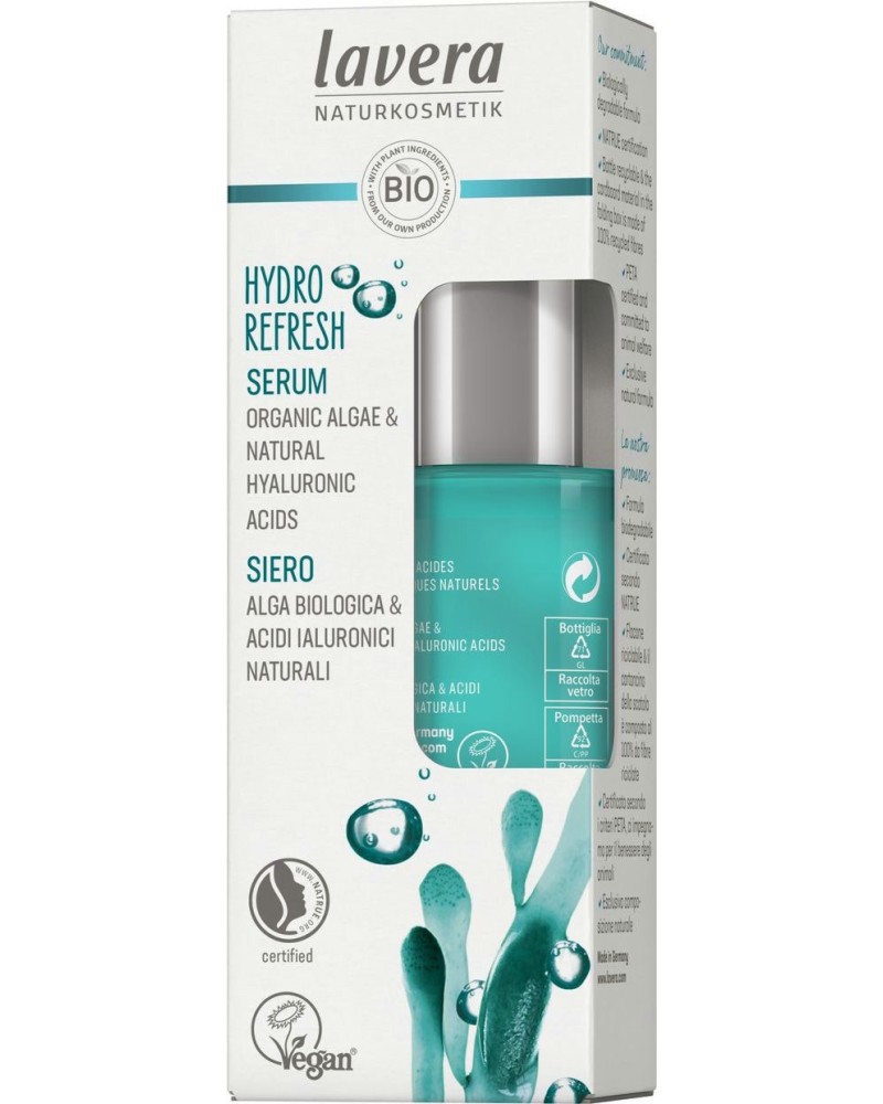 Lavera Hydro Refresh Serum -           Hydro Refresh - 