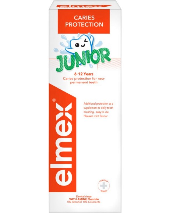 Elmex Junior Mouthwash -       6  12  - 