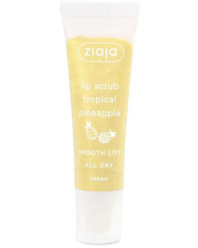 Ziaja Tropical Pineapple Lip Scrub -        - 