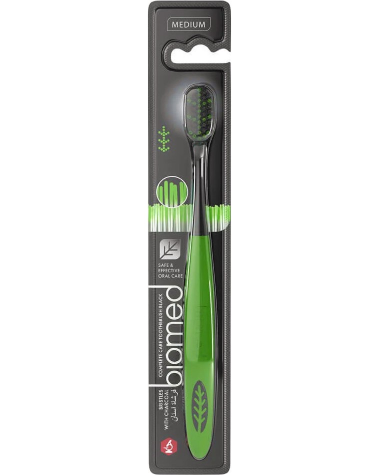 biomed Black Toothbrush Medium -       - 