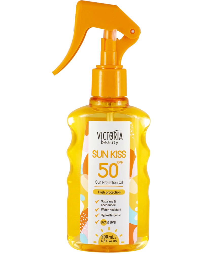 Victoria Beauty Sun Kiss Protection Oil SPF 50 -       Sun Kiss - 