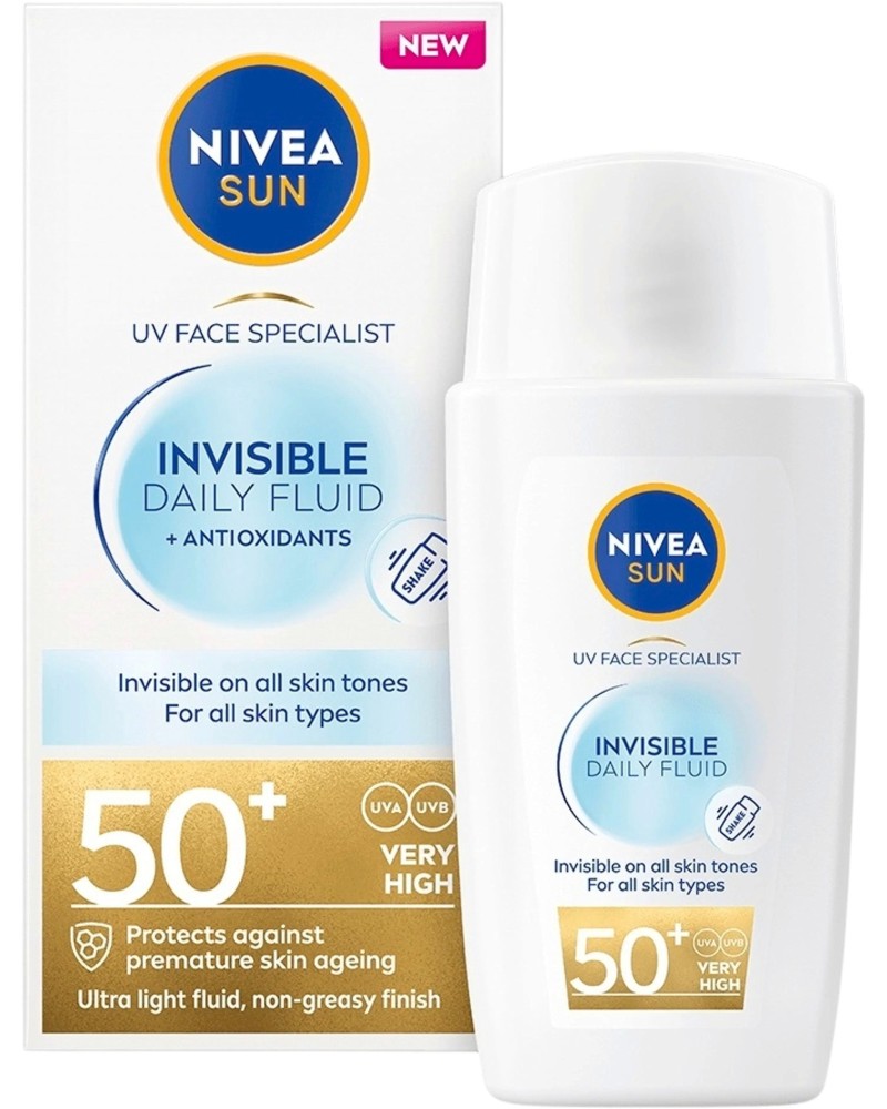 Nivea Sun Invisible Daily Fluid SPF 50+ -       Nivea Sun - 