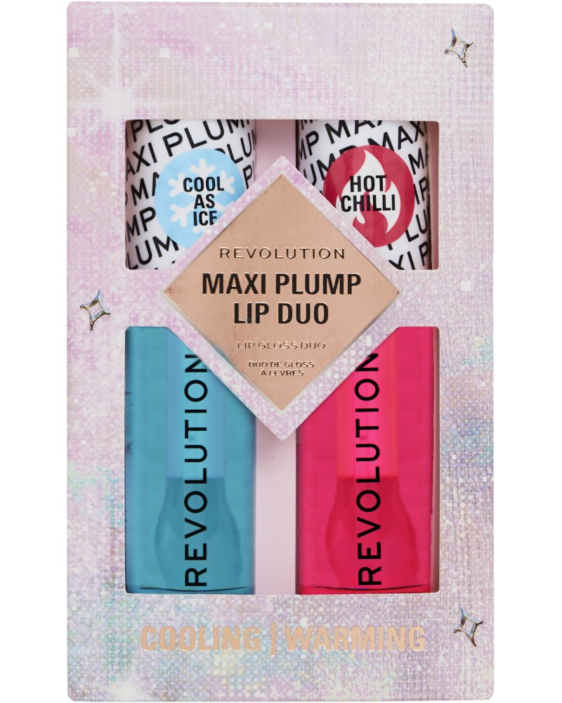 Makeup Revolution Maxi Plump Lip Set -      - 