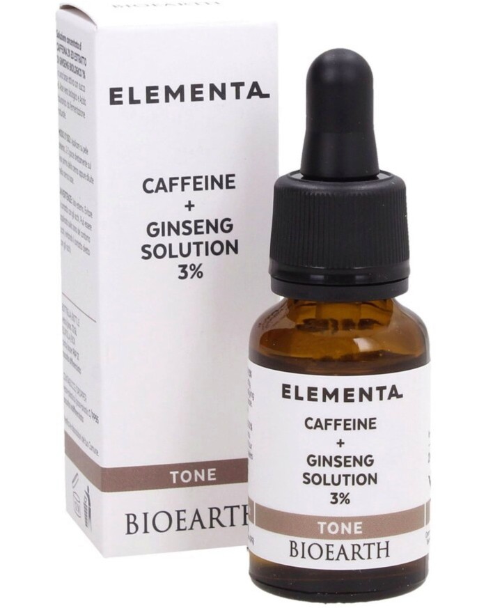 Bioearth Elementa Caffeine & Ginseng Solution 3% -          Elementa - 