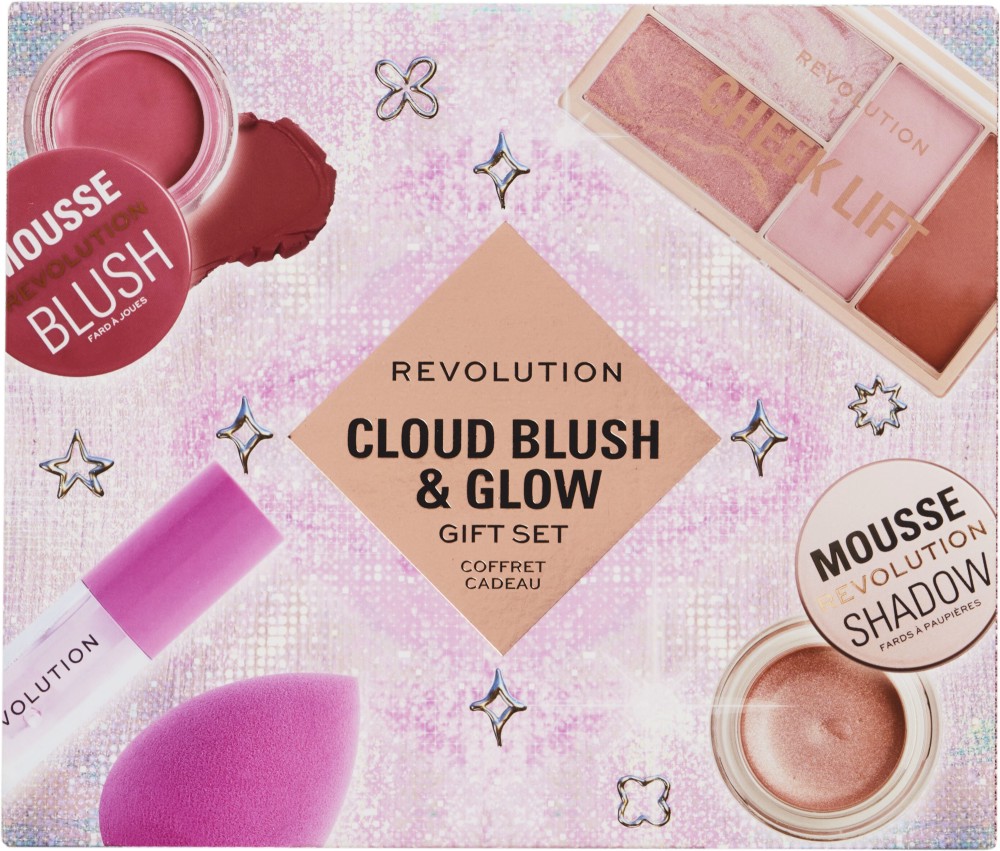 Makeup Revolution Cloud Blush and Glow Gift Set -      - 